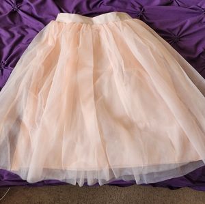 Light Pink Tutu Skirt